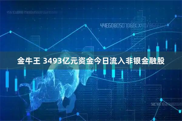 金牛王 3493亿元资金今日流入非银金融股